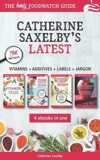 4 ebooks in one: Vitamins+Additives+Labels+Jargon