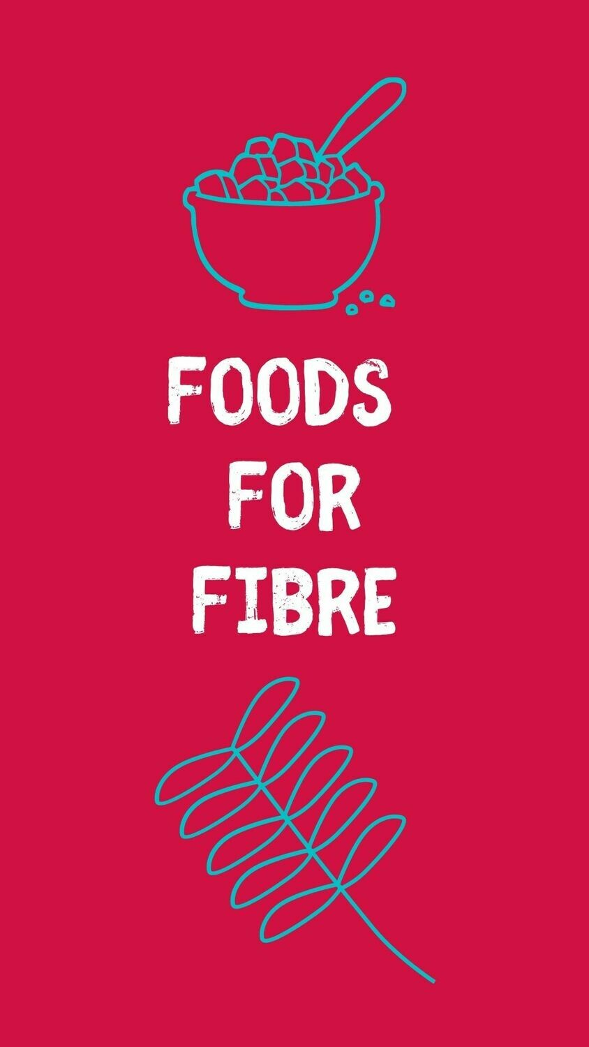 Foods for Fibre (Fiber) List