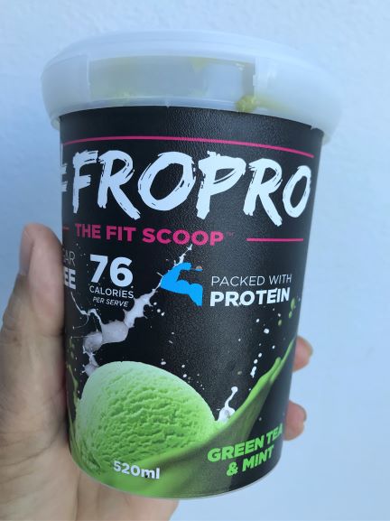 FroPro pack shot Mint Green tea flavour