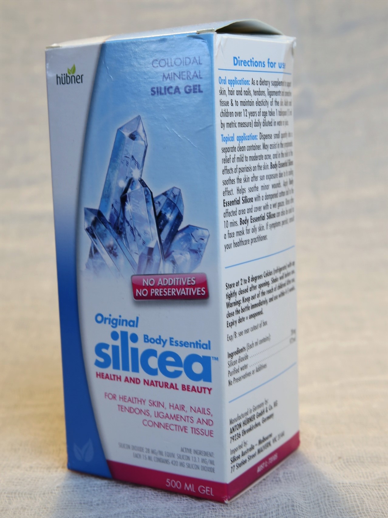 Product Snapshot: Silicea Colloidal Silica Gel - Catherine Saxelby's  Foodwatch