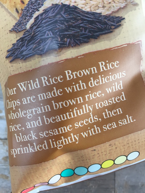 Borwn Rice Chips Label4