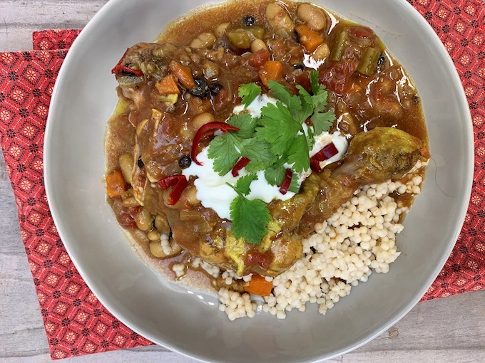 My version Chicken lemon Tagine p72