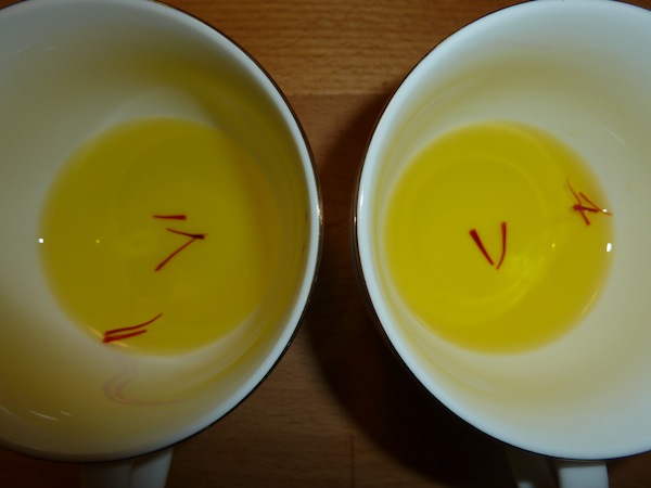 Saffron tea test2