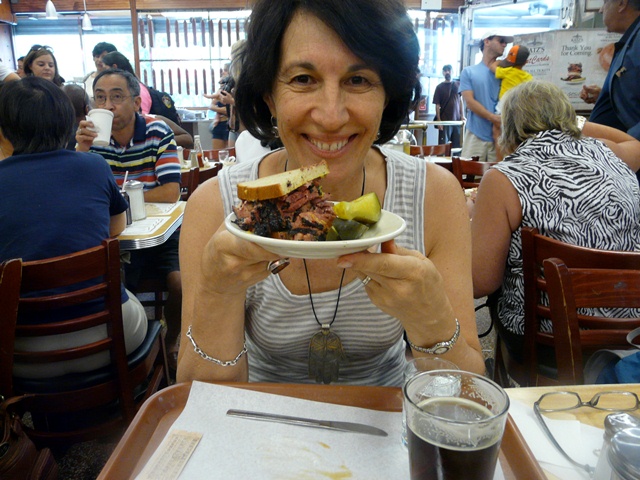 Pastrami on rye Katz's deli