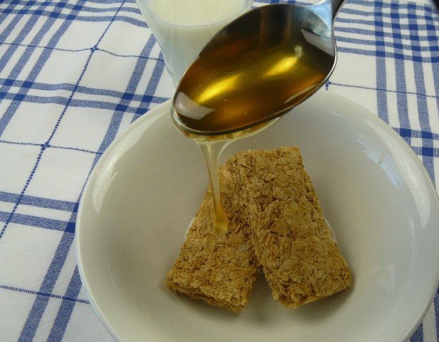 Honey over Weet-Bix