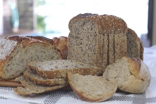 Wholegrains Bread grainy mass shot