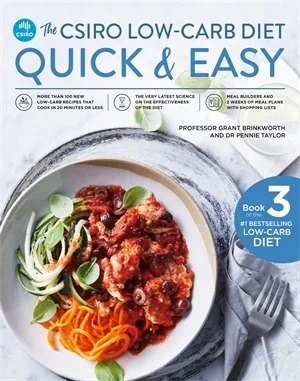 CSIRO low carb diet quick easy Book
