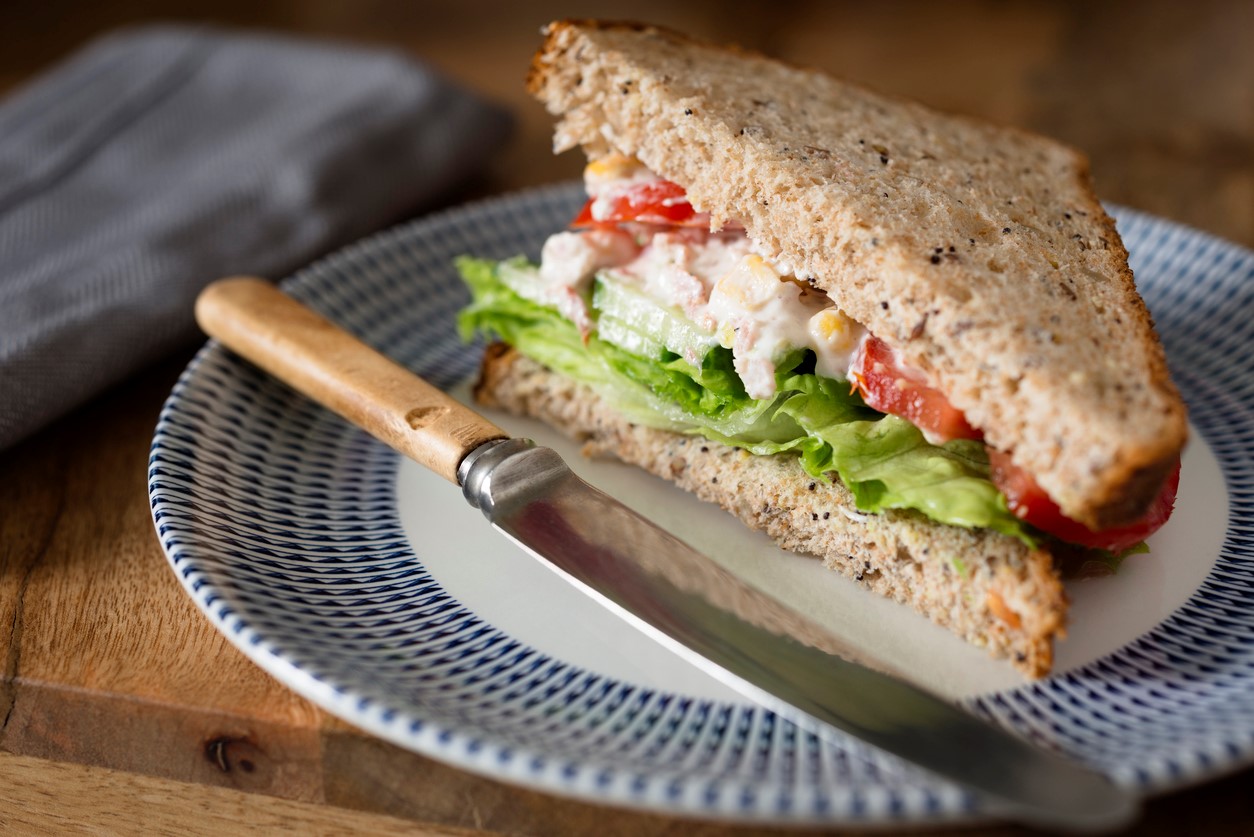 Chicken Mayo Salad Sandwich