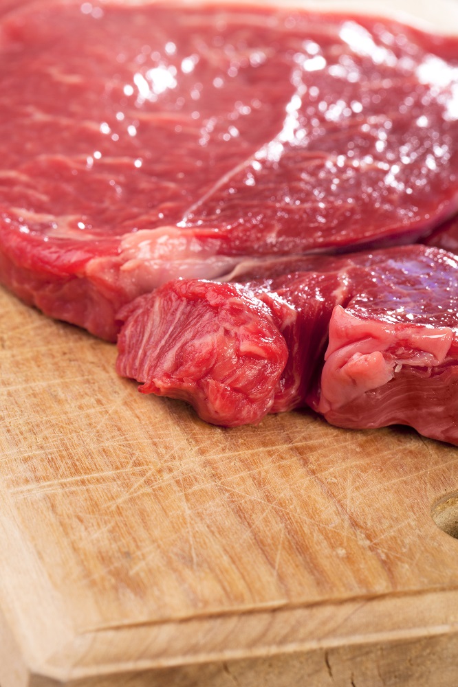 Red Meat Steak Closeup