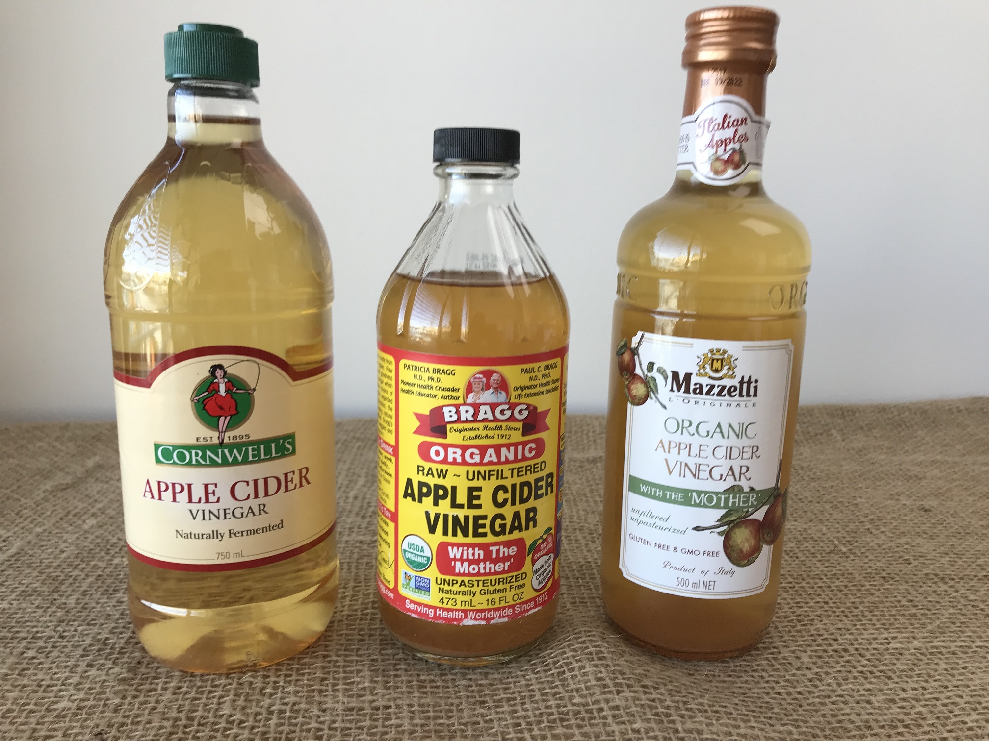 Is cider vinegar alcoholic