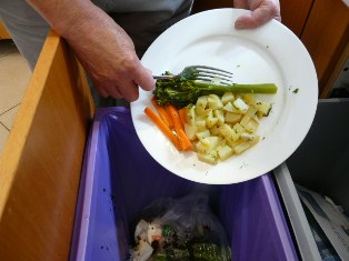 Food waste garbage