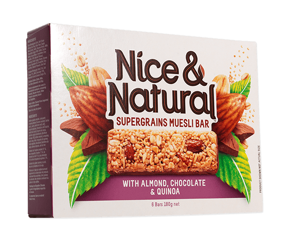 Natural Nice And bars almond chocolate