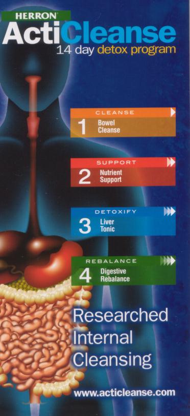 Detox Acticleanse brochure
