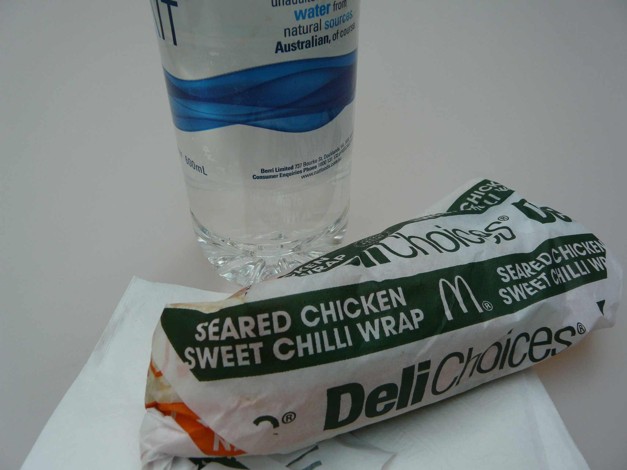 WW McD diet meals wrap downsized