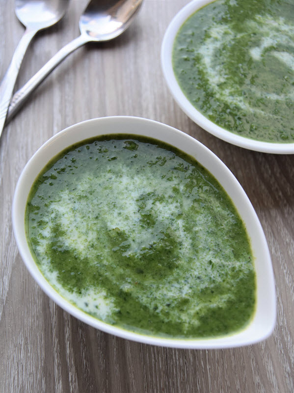 Super-quick spinach soup - Catherine Saxelby's Foodwatch