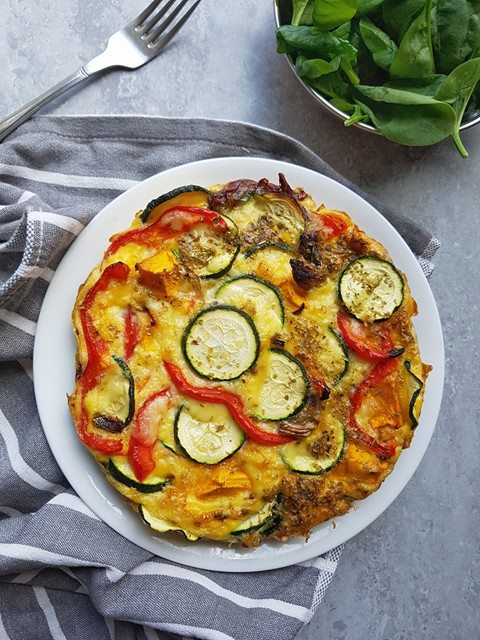 Vegetable frittata - Catherine Saxelby's Foodwatch