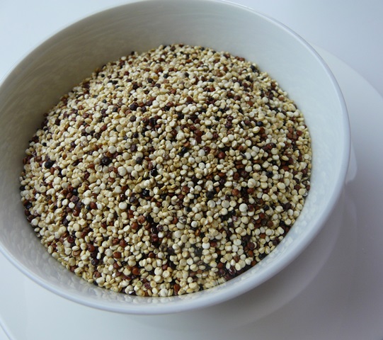 Quinoa tri colour in bowl